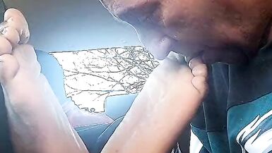 I FOUND SOME DELICIOUS BIG SWEATY STINKY SIZE 13 FEET IN NORTH PHILLY  .....