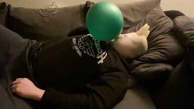 BHLDN - LATEX GLOVE BREATHPLAY - OVER 4 MINUTES WITH BALLOON AS BREATHING -