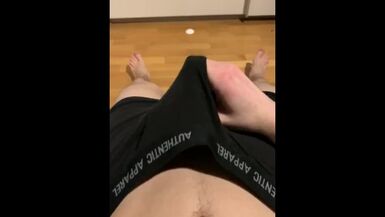 Great dick, large jizz flow