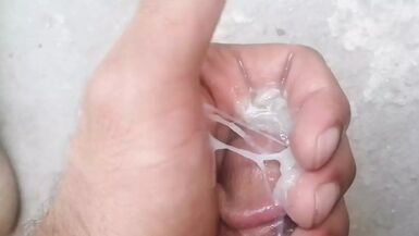 Tugjob jizz flow in abode village mea Khalifa rani desi large cock tugjob