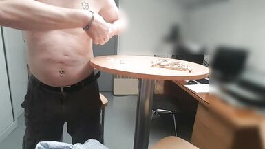 day 05 -25 cbt 05 clothes pins on tits and 25 on cock with masturbation ejac