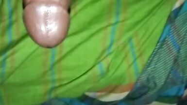 Desi boy get rough masturbation with saliva