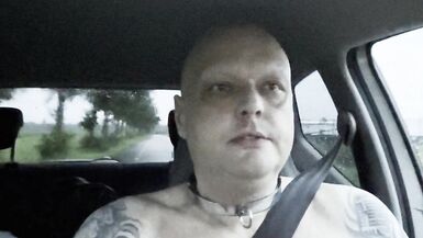 gay slave driving naked in public