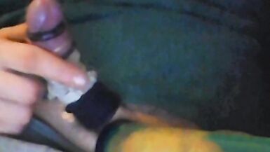 Balls Vacuum Pumping With Bound Cock And Cockhead With Rings - 2 image