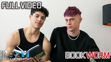 NastyTwinks - BookWorm - Harley Xavier Wants Friends Over and Needs to Convince Step Bro Jordan Haze to Let Him. Raw Fuck Time