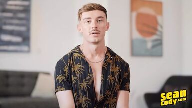 Phoenix Lets His Hands Wander Across His Toned, Hairless Chest Before Touching His Thick Dick - SEAN CODY