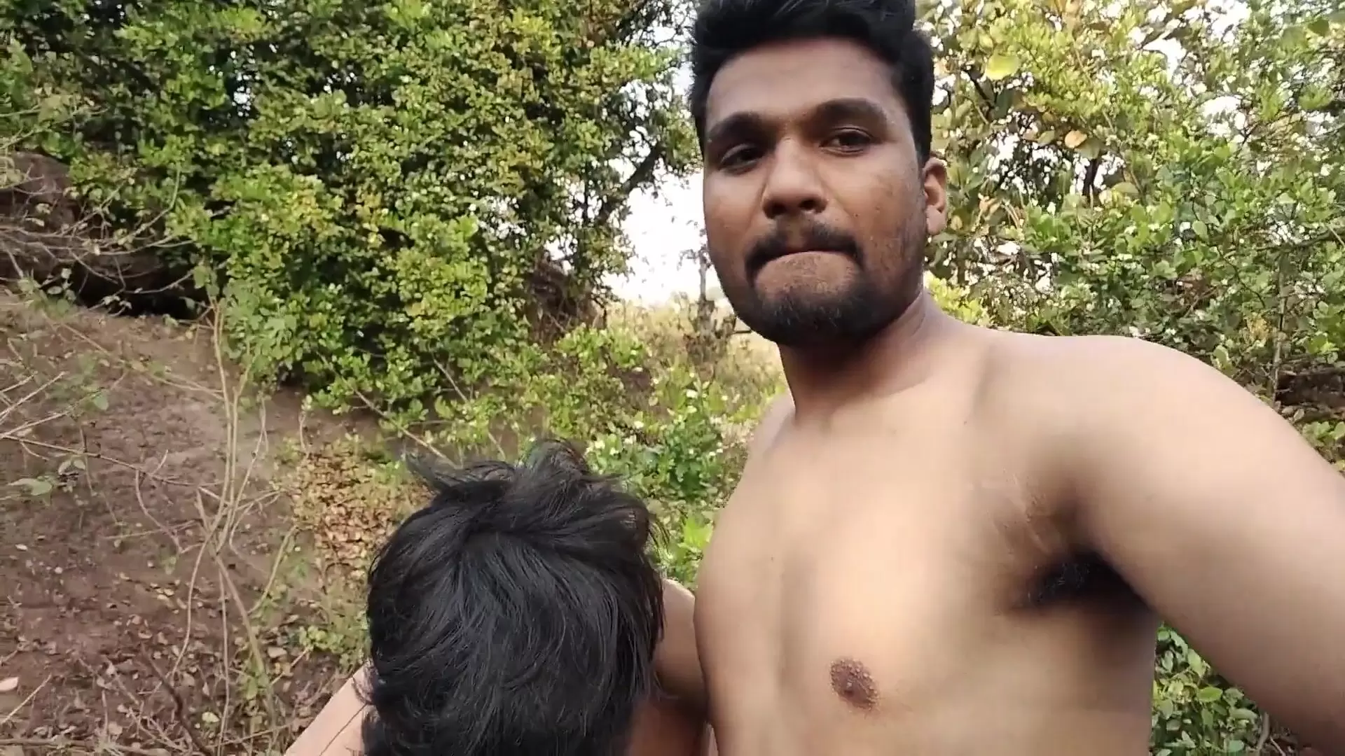 Two Bike Mechanic Stop by on Road and Coming Forest and Fucking Beautiful  Inexperienced Boy. watch online