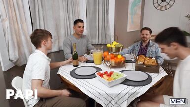 Horny Bottom Jake Preston Is Desperate For A Dick & Luckily His Friend Colton Reece Is There To Help - PAPI