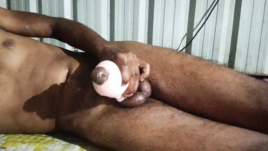 Indian gay masterbating at home big cock fucking sex toy