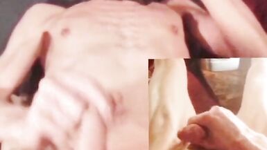 See me jerk and cum from different views