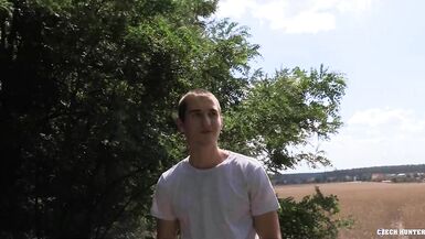 Handsome Dude Is On The Way Home When He Notices A Hot Twink By The Side Of The Road Ready To Get Fucked - BIGSTR