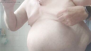 Playing and Shaving Tits