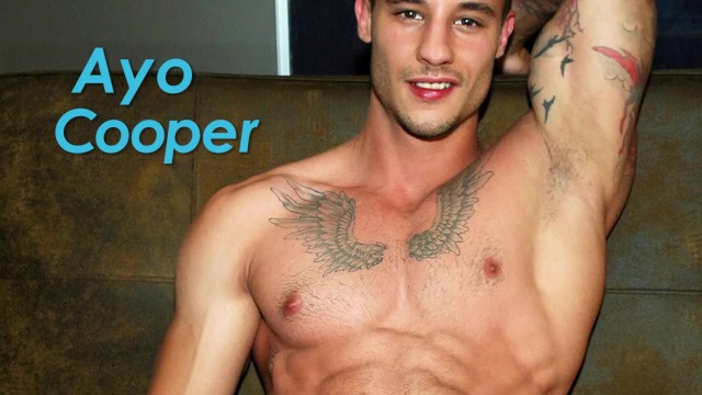 Monster Hard Cock - Ayo Cooper on Flirt4Free - Tatted Euro Stud w Monster Cock ...