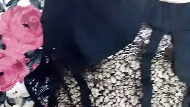 I cum on the big natural tits of a sex doll and putting finger in her vagina - compilation - 3 image