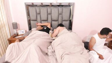 My husband brought his friend to see a movie at my house and the very kinky guy fucked me really hard when my husband rests