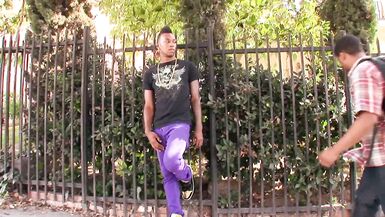 Black twinks have sex