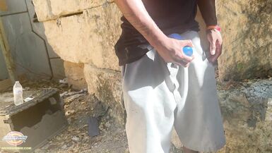 Jerkin In Work Clothes Busted All Over Myself - 5 image