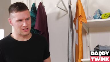 DADDYONTWINK Jamie Kelvins Tight Hole Fucked By Duncan Sheen and Martin Dajnar