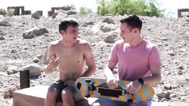 Fat Dick Impales Skater Twinks Asshole