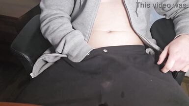 Watch as Fleshlight-wearing Fleshlight gets down and dirty with a big cock in the next door's hallway