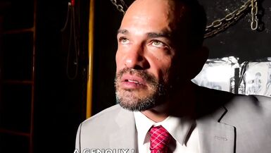 Roxas & Nicholas dominate and kiss in raw bareback sex at Berlin Dark - 3 image