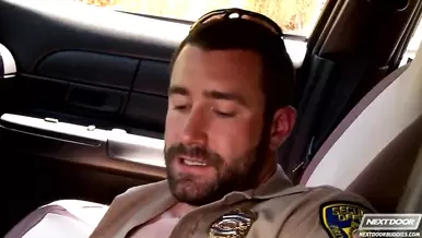 Police officer punishes and fucks naughty twink at Gay0Day