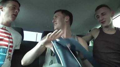 Slave Reece Bentley gets punished by his big dicked masters