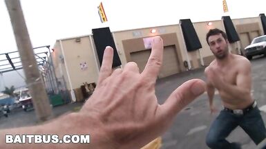 BAIT BUS - Tyler Hunt, the most Insane Straight Guy to ever Board our Van L