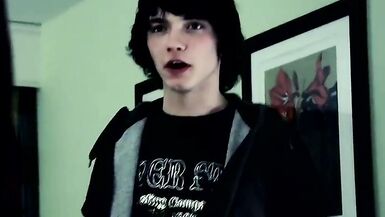 Blood sucking vamp feast on twinks ass