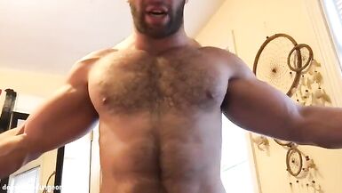 Sıcak terli kıllı kas alfa tanrı güreş