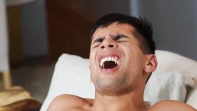 Stepdad punishes rude boy