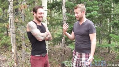 Biggus Dickus - hung stud ethan ever takes nude hike - colorado mountains - 1 image