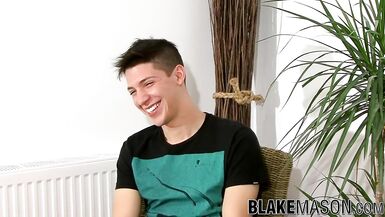 British Amateur is Happy to Cum Hard after Stroking his Dick