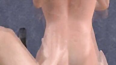 Horny 3D Cartoon Hunk gets Fucked on an Airplane - 3 image