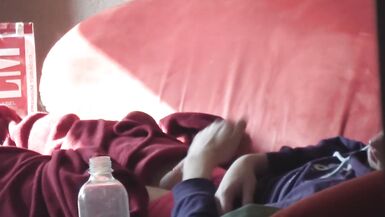 Spying my friend while jerking