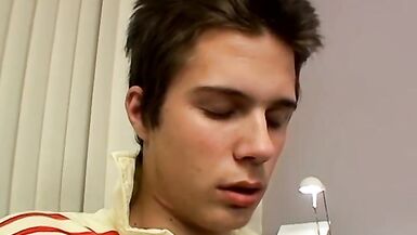 Young Gay Chainsmoker Blows Dicks of his Butt Buddies