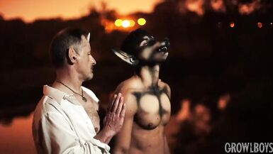 Daddy Barebacks Werewolf Furry - Cartoon Yaoi Gay Transformation Cum Inside