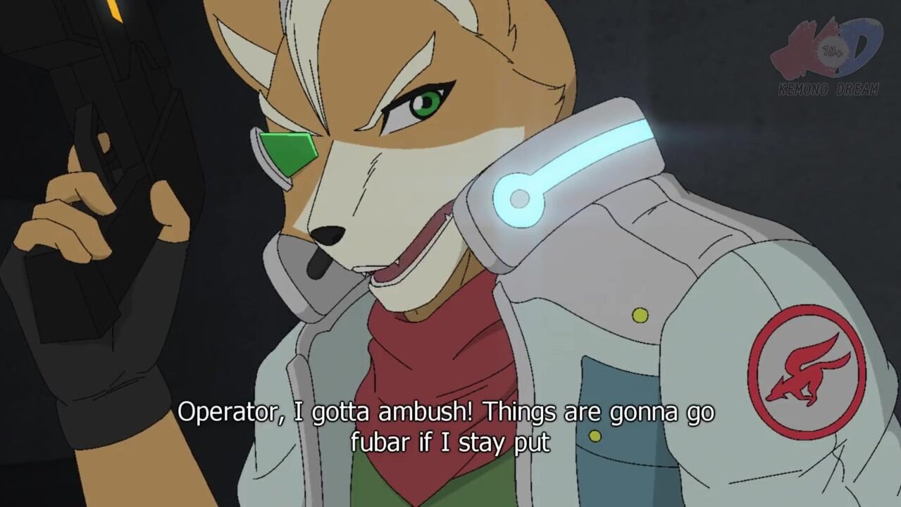Fox McCloud and Wolf O'Donnell in video action