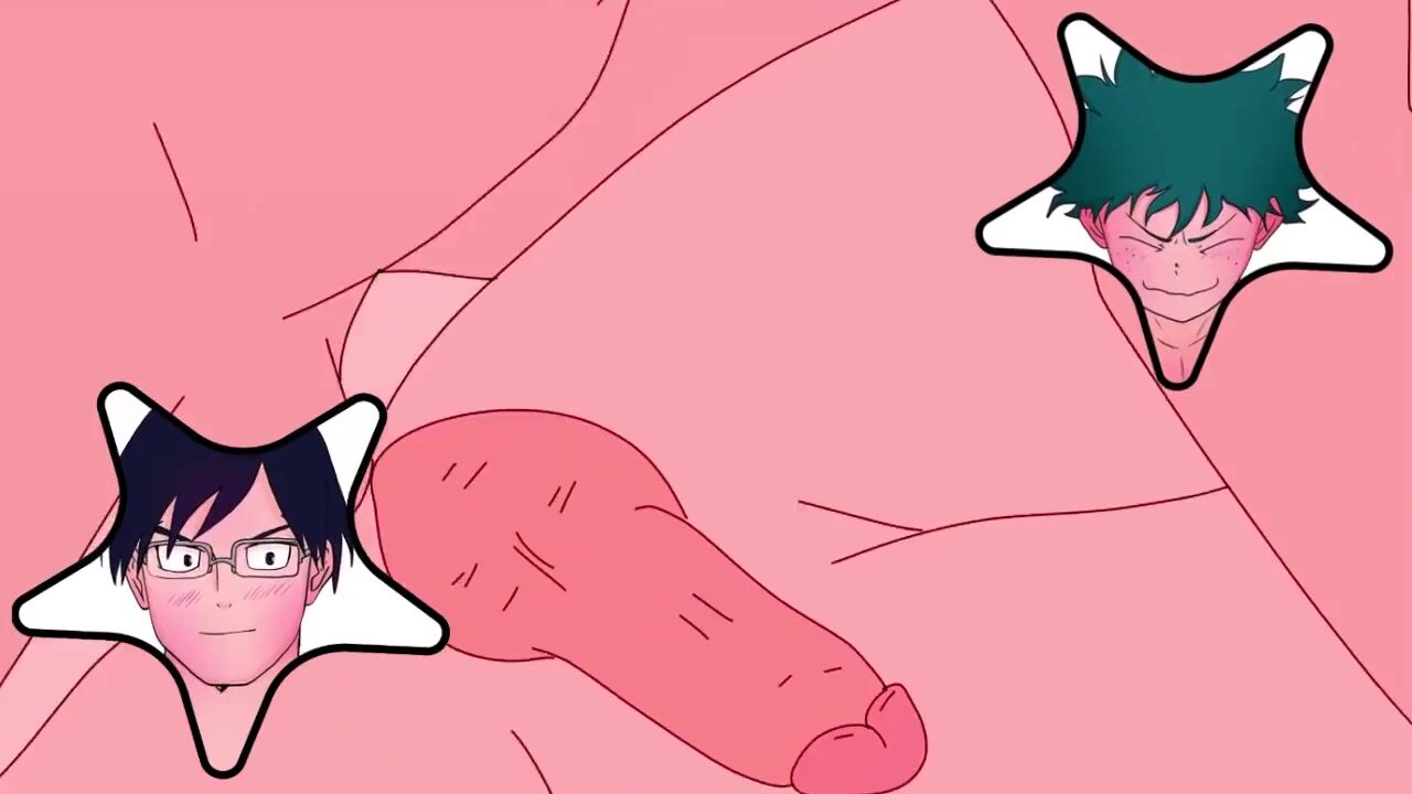 Tenya Iida intenta divertirse con el culo MIDORIYAS
